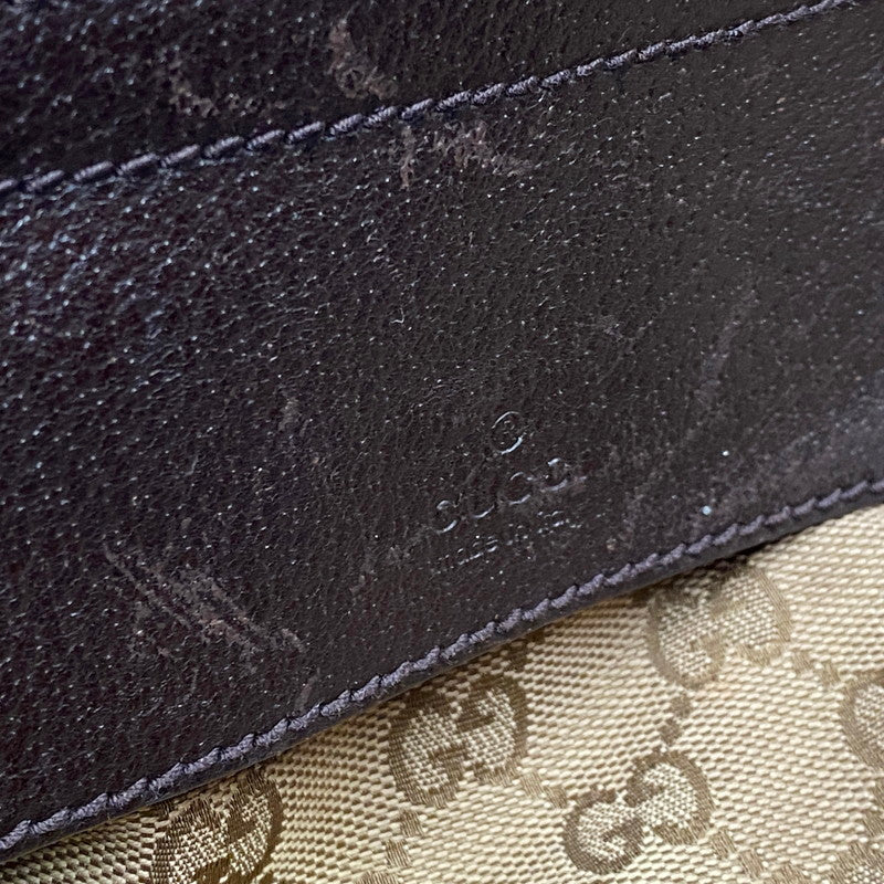 【中古品】【メンズ/レディース】 GUCCI グッチ 28566 GG キャンバス WAIST POUCH ウエストポーチ 鞄 カバン ボディバッグ 180-250605-ma-06-izu カラー：茶系 万代Net店