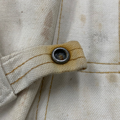 【現状渡し品】【メンズ】 BIG MAC ビッグマック JC PENNEY APRON DOUBLE KNEE OVERALL ジェーシーペニー エプロン ダブルニー オーバーオール 157-260610-kh-11-izu カラー：アイボリ― 万代Net店