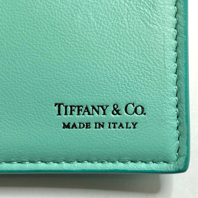 【現状渡し品】【レディース】 TIFFANY&Co. ティファニー CARD CASE ティファニー カードケース カード収納 カード入れ 名刺入れ 小物 アクセサリー 181-251217-rs-01-fur カラー：ティファニーブルー 万代Net店