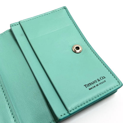 【現状渡し品】【レディース】 TIFFANY&Co. ティファニー CARD CASE ティファニー カードケース カード収納 カード入れ 名刺入れ 小物 アクセサリー 181-251217-rs-01-fur カラー：ティファニーブルー 万代Net店
