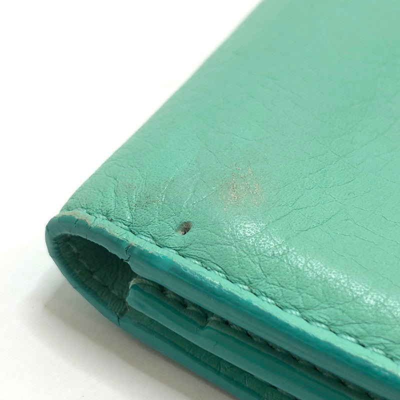 【現状渡し品】【レディース】 TIFFANY&Co. ティファニー CARD CASE ティファニー カードケース カード収納 カード入れ 名刺入れ 小物 アクセサリー 181-251217-rs-01-fur カラー：ティファニーブルー 万代Net店