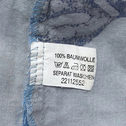 【中古品】【メンズ】 LE FROG CASUAL S/S SHIRT 半袖 シャツ ハワイアンシャツ トップス 古着 ヴィンテージ 146-260528-rs-01-fur サイズ：L カラー：ライトブルー 万代Net店
