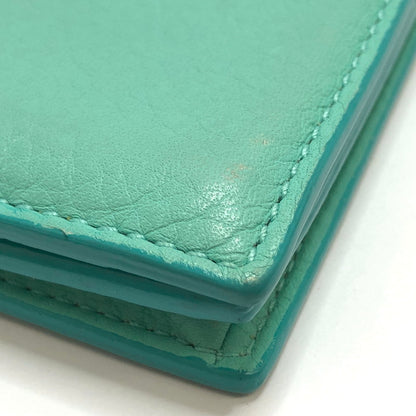【現状渡し品】【レディース】 TIFFANY&Co. ティファニー CARD CASE ティファニー カードケース カード収納 カード入れ 名刺入れ 小物 アクセサリー 181-251217-rs-01-fur カラー：ティファニーブルー 万代Net店