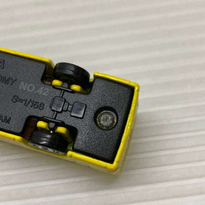 【中古品】 タカラトミー トミカ No.42 はとバス イエロー ミニカー 長期保管品 062-251212-AS-3-min 万代Net店