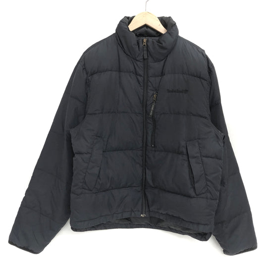 【現状渡し品】【メンズ】 Timberland ティンバーランド 90S DOWN JACKET ダウンジャケット アウター 古着 ヴィンテージ 146-260528-rs-02-fur サイズ：M カラー：ブラック 万代Net店