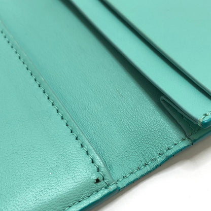 【現状渡し品】【レディース】 TIFFANY&Co. ティファニー CARD CASE ティファニー カードケース カード収納 カード入れ 名刺入れ 小物 アクセサリー 181-251217-rs-01-fur カラー：ティファニーブルー 万代Net店