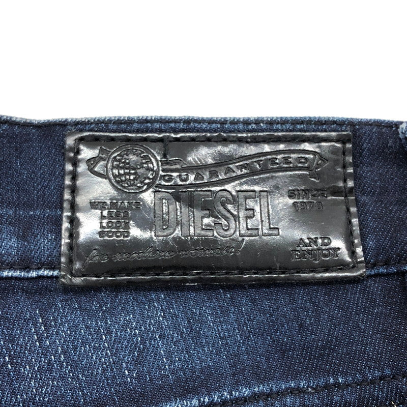 【現状渡し品】【レディース】 DIESEL ディーゼル LIVIER-FLARE 0068S フレアー デニムパンツ スリム ストレッチ ジーンズ ボトムス 152-250210-rs-06-fur サイズ：W23 L30 カラー：インディゴ 万代Net店