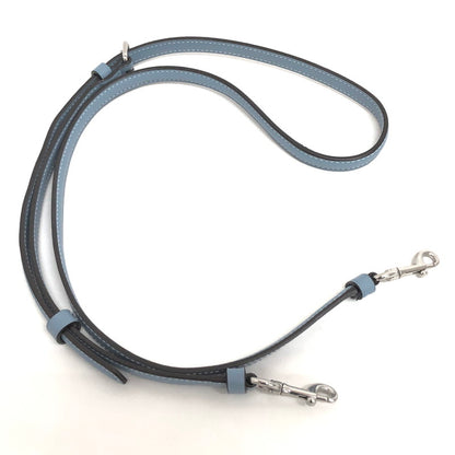 【中古品】【レディース】 COACH コーチ CH152 エヴァ フォーン クロスボディ・シグネチャー シャンブレー ショルダーバッグ ミニバッグ 鞄 180-251217-rs-02-fur カラー：ブルー・サックス系 万代Net店