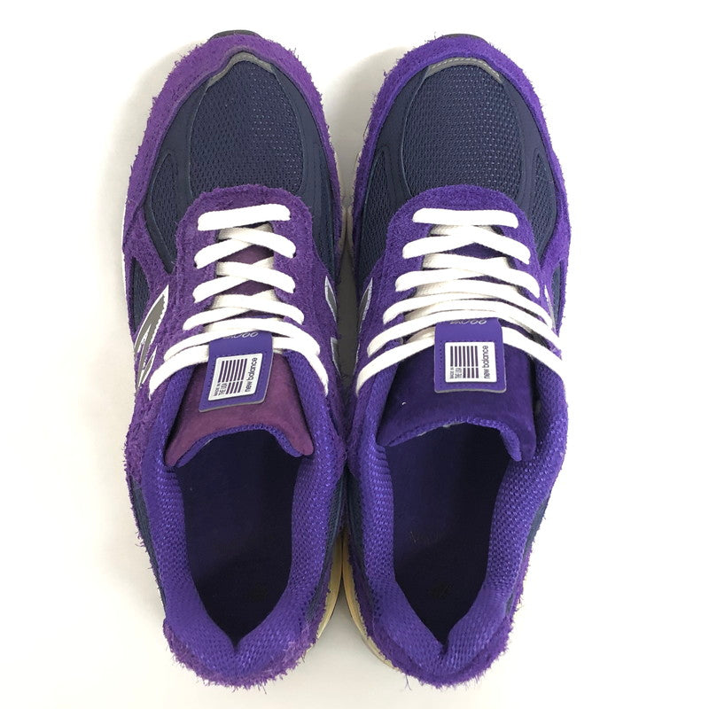 【現状渡し品】【メンズ】 NEW BALANCE ニューバランス U990TB4 スニーカー シューズ 靴 162-260305-rs-03-fur サイズ：28.5cm US10.5 カラー：パープル 万代Net店