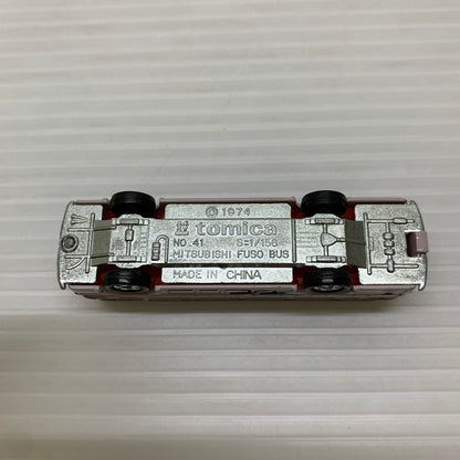 【中古品】 トミカ 新潟交通観光バス 三菱ふそうワンマンバス なつかしの昭和(40・50年代)観光バス 中国製 ミニカー 長期保管品 062-251212-min 万代Net店
