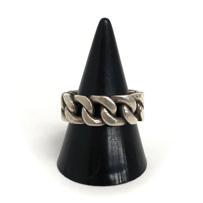 【中古品】【メンズ】 FOR THOSE WHO SIN フォー・ゾーズ・フー・シン CUBAN SHELL RING 指輪 リング パール シルバー 925 アクセサリー 192-260528-rs-04-fur サイズ：US8(約16号～17号相当) カラー：シルバー/ホワイト 万代Net店
