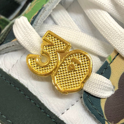 【中古品】【メンズ】 adidas アディダス × A BATHING APE FORUM 84 LOW 30TH ANNIVERSARY "GREEN CAMO" ID4771 フォーラム スニーカー シューズ 迷彩 靴 161-251217-rs-03-fur サイズ：26.0cm US8 カラー：カモフラージュ(グリーン系) 万代Net店