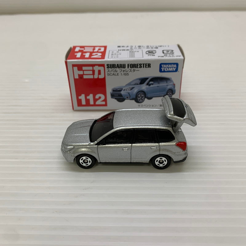 【現状渡し品】 タカラトミー トミカ No.112 スバル フォレスター シルバー ミニカー 長期保管品 062-251212-AS-7-min 万代Net店