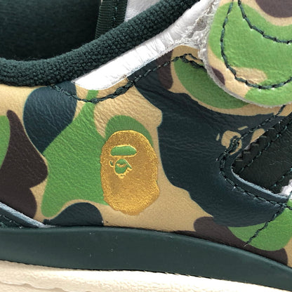【中古品】【メンズ】 adidas アディダス × A BATHING APE FORUM 84 LOW 30TH ANNIVERSARY "GREEN CAMO" ID4771 フォーラム スニーカー シューズ 迷彩 靴 161-251217-rs-03-fur サイズ：26.0cm US8 カラー：カモフラージュ(グリーン系) 万代Net店