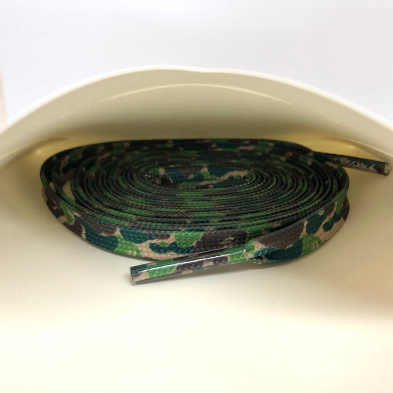 【中古品】【メンズ】 adidas アディダス × A BATHING APE FORUM 84 LOW 30TH ANNIVERSARY "GREEN CAMO" ID4771 フォーラム スニーカー シューズ 迷彩 靴 161-251217-rs-03-fur サイズ：26.0cm US8 カラー：カモフラージュ(グリーン系) 万代Net店