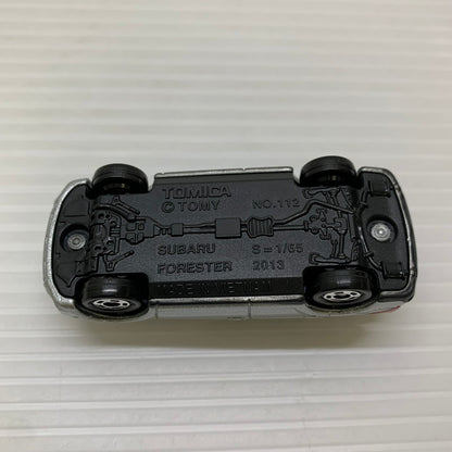 【現状渡し品】 タカラトミー トミカ No.112 スバル フォレスター シルバー ミニカー 長期保管品 062-251212-AS-7-min 万代Net店