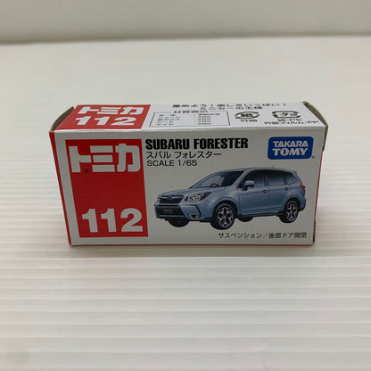 【現状渡し品】 タカラトミー トミカ No.112 スバル フォレスター シルバー ミニカー 長期保管品 062-251212-AS-7-min 万代Net店