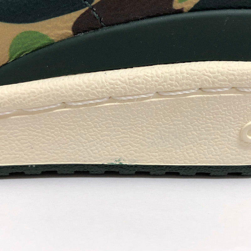 【中古品】【メンズ】 adidas アディダス × A BATHING APE FORUM 84 LOW 30TH ANNIVERSARY "GREEN CAMO" ID4771 フォーラム スニーカー シューズ 迷彩 靴 161-251217-rs-03-fur サイズ：26.0cm US8 カラー：カモフラージュ(グリーン系) 万代Net店