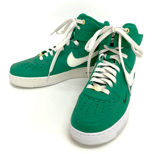 【中古品】【メンズ/レディース】 NIKE ナイキ Air Force 1 High "40th" DQ7584-300 ウィメンズ エア フォース ハイ シーズナルエディション スニーカー シューズ 靴 160-251217-rs-04-fur サイズ：27.0cm US10 カラー：グリーン 万代Net店