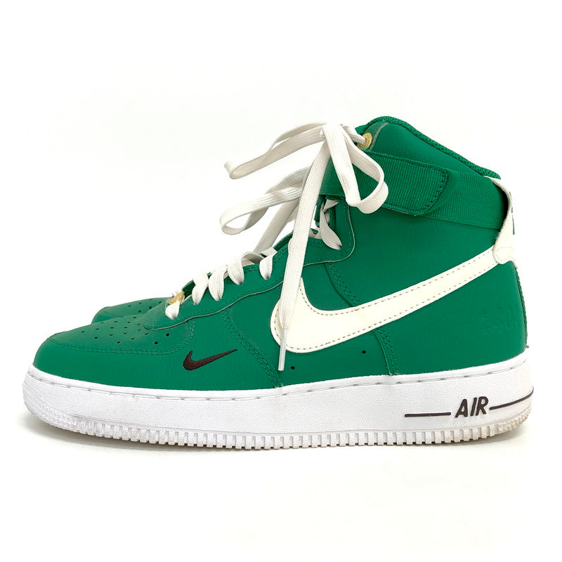 【中古品】【メンズ/レディース】 NIKE ナイキ Air Force 1 High "40th" DQ7584-300 ウィメンズ エア フォース ハイ シーズナルエディション スニーカー シューズ 靴 160-251217-rs-04-fur サイズ：27.0cm US10 カラー：グリーン 万代Net店