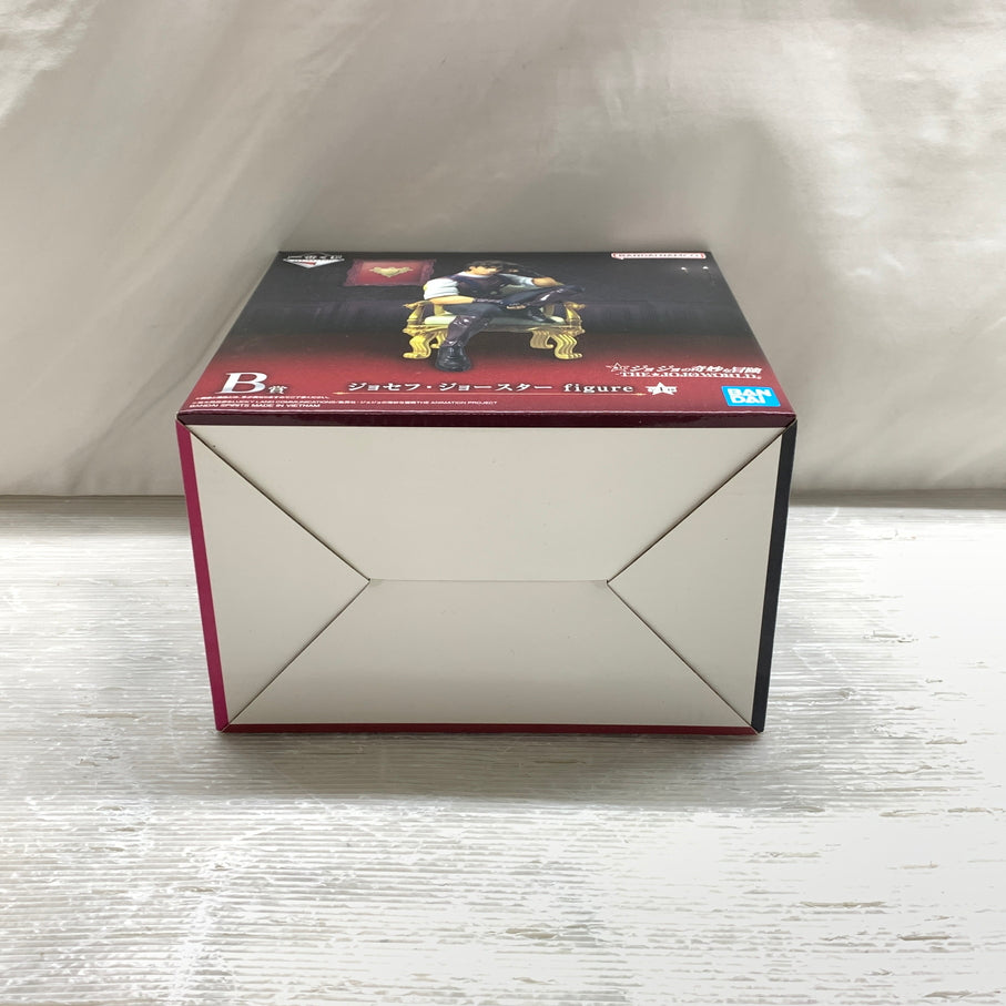 【中古品】 一番くじ ジョジョの奇妙な冒険 -THE★JOJO WORLD- B賞 ジョセフ・ジョースター figure フィギュア バンダイ 箱あり 051-261029-YT-06-min 万代Net店