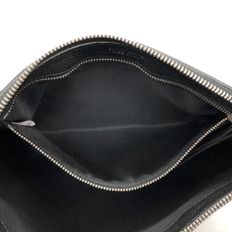 【中古品】【メンズ/レディース】 JIMMY CHOO ジミーチュウ KIMI-N クロスボディバック ショルダーバッグ クラッチバッグ 星 スター スタッズ 鞄 188-250212-rs-02-fur カラー：ブラック 万代Net店