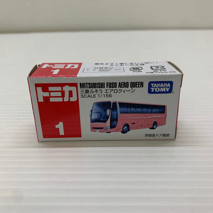 【中古品】 タカラトミー トミカ 三菱ふそう エアロクィーン 1/156 ミニカー 長期保管品 062-251212-AS-8-min 万代Net店