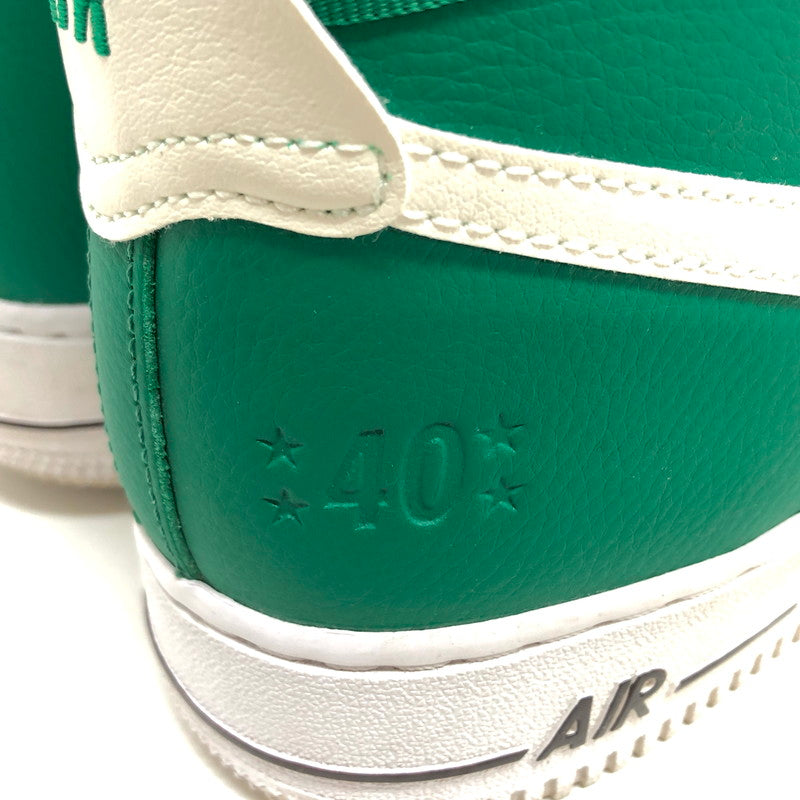 【中古品】【メンズ/レディース】 NIKE ナイキ Air Force 1 High "40th" DQ7584-300 ウィメンズ エア フォース ハイ シーズナルエディション スニーカー シューズ 靴 160-251217-rs-04-fur サイズ：27.0cm US10 カラー：グリーン 万代Net店