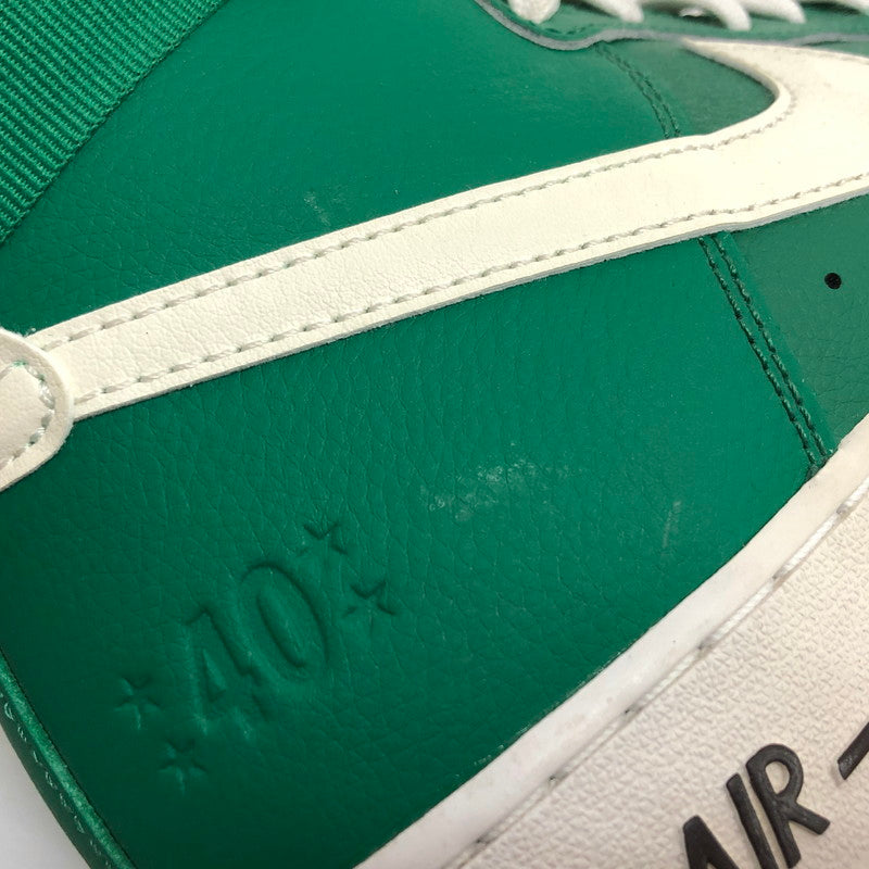 【中古品】【メンズ/レディース】 NIKE ナイキ Air Force 1 High "40th" DQ7584-300 ウィメンズ エア フォース ハイ シーズナルエディション スニーカー シューズ 靴 160-251217-rs-04-fur サイズ：27.0cm US10 カラー：グリーン 万代Net店