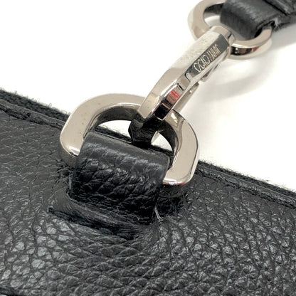 【中古品】【メンズ/レディース】 JIMMY CHOO ジミーチュウ KIMI-N クロスボディバック ショルダーバッグ クラッチバッグ 星 スター スタッズ 鞄 188-250212-rs-02-fur カラー：ブラック 万代Net店