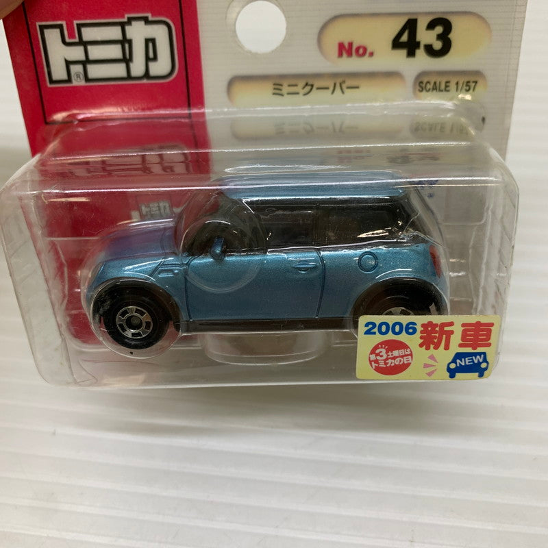 【中古品】 TOMY トミー トミカ ミニクーパー 1/57 ミニカー 長期保管品 062-251212-AS-9-min 万代Net店