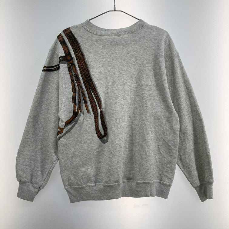 【中古品】【メンズ】 HANES スウェット 146-260223-WA-07-iwa サイズ：M カラー：グレー 万代Net店
