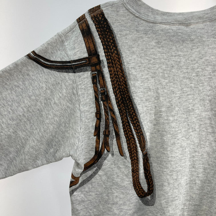 【中古品】【メンズ】 HANES スウェット 146-260223-WA-07-iwa サイズ：M カラー：グレー 万代Net店