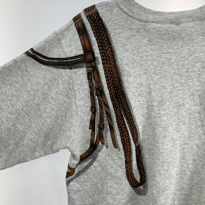 【中古品】【メンズ】 HANES スウェット 146-260223-WA-07-iwa サイズ：M カラー：グレー 万代Net店