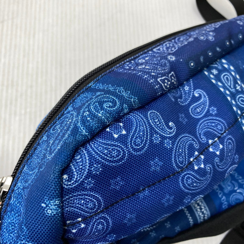 【中古品】【メンズ/レディース】 CHALLENGER チャレンジャー CLG-AC 022-014 BANDANA SHOULDER POUCH バンダナ ショルダー ポーチ カバン 鞄 188-260731-cs-10-izu カラー：ブルー 万代Net店