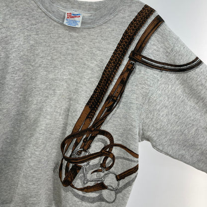 【中古品】【メンズ】 HANES スウェット 146-260223-WA-07-iwa サイズ：M カラー：グレー 万代Net店