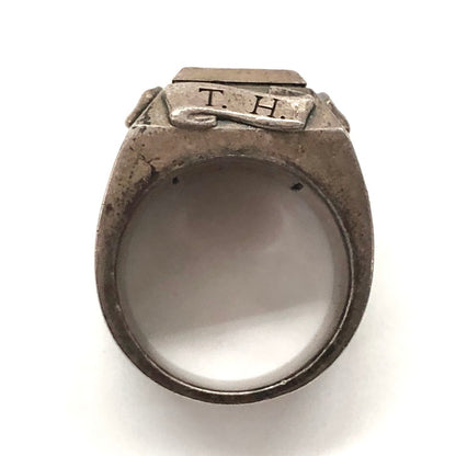 【現状渡し品】【メンズ】 Justin Davis ジャスティンデイビス SEX RING SRJ504 リング 指輪 シルバー 925 アクセサリー 192-250212-rs-04-fur サイズ：実寸 約18号 カラー：シルバー 万代Net店