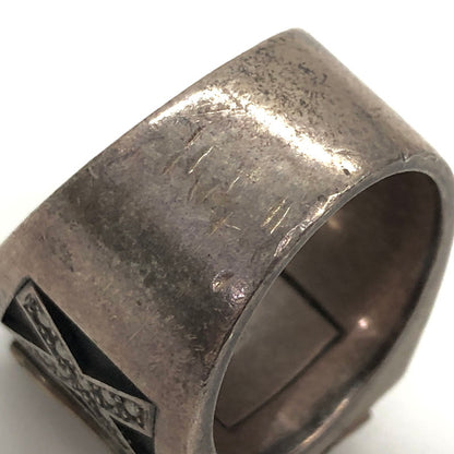 【現状渡し品】【メンズ】 Justin Davis ジャスティンデイビス SEX RING SRJ504 リング 指輪 シルバー 925 アクセサリー 192-250212-rs-04-fur サイズ：実寸 約18号 カラー：シルバー 万代Net店