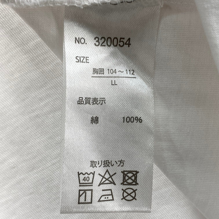 【中古品】【メンズ】 POPEYE L/S TEE ロンT 長袖 Tシャツ 147-260223-WA-09-iwa サイズ：LL カラー：ホワイト 万代Net店