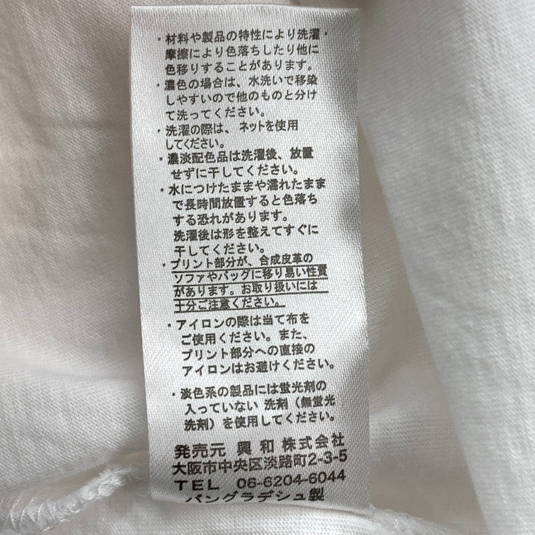 【中古品】【メンズ】 POPEYE L/S TEE ロンT 長袖 Tシャツ 147-260223-WA-09-iwa サイズ：LL カラー：ホワイト 万代Net店