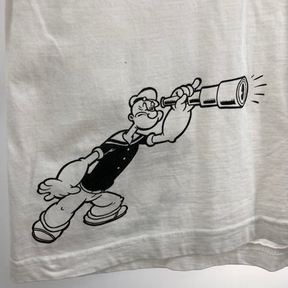 【中古品】【メンズ】 POPEYE L/S TEE ロンT 長袖 Tシャツ 147-260223-WA-09-iwa サイズ：LL カラー：ホワイト 万代Net店
