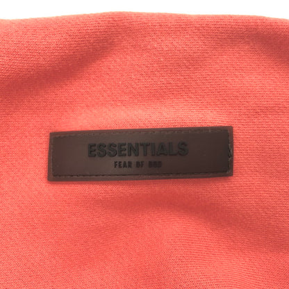 【現状渡し品】【メンズ】 FOG ESSENTIALS フィアオブゴッド エッセンシャルズ FRONT LOGO HOODIE フロントロゴ フーディ パーカー 長袖 トップス ストリート系 142-250213-rs-01-fur サイズ：L カラー：コーラル・ピンク系 万代Net店