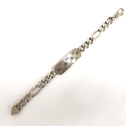 【現状渡し品】【メンズ/レディース】 GUCCI グッチ GG Bee Engraved Bracelet 728264 エングレービング ブレスレット ハチ シルバー 925 アクセサリー 182-251217-rs-07-fur カラー：シルバー 万代Net店