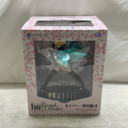【現状渡し品】 Fate Grand Order フェイト グランドオーダー セイバー 沖田総司 フィギュア アクアマリン 箱あり 053-261029-YT-11-min 万代Net店