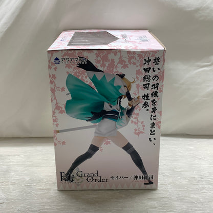 【現状渡し品】 Fate Grand Order フェイト グランドオーダー セイバー 沖田総司 フィギュア アクアマリン 箱あり 053-261029-YT-11-min 万代Net店