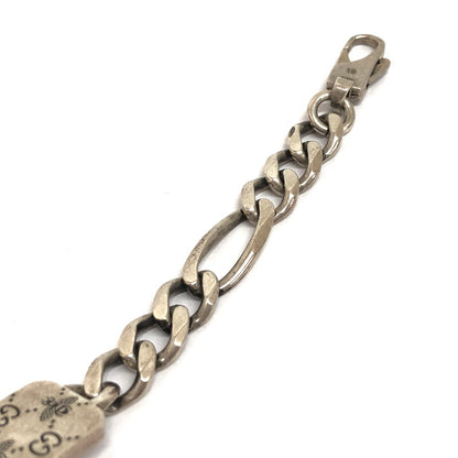 【現状渡し品】【メンズ/レディース】 GUCCI グッチ GG Bee Engraved Bracelet 728264 エングレービング ブレスレット ハチ シルバー 925 アクセサリー 182-251217-rs-07-fur カラー：シルバー 万代Net店