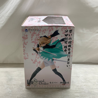 【現状渡し品】 Fate Grand Order フェイト グランドオーダー セイバー 沖田総司 フィギュア アクアマリン 箱あり 053-261029-YT-11-min 万代Net店