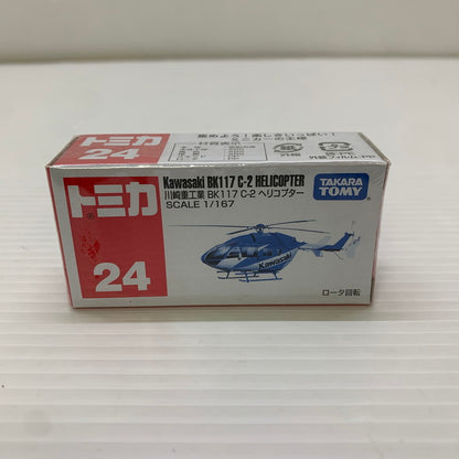 【中古品】 タカラトミー トミカ 川崎重工業 BK117 C-2 ヘリコプター 絶版 未開封 長期保管品 062-251212-AS-13-min 万代Net店