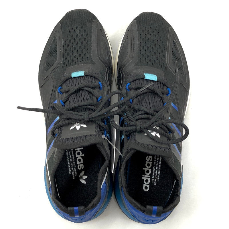 【中古品】【メンズ】 adidas アディダス ZX2K BOOST FY1458 ブースト スニーカー シューズ 靴 161-241016-rs-02-fur サイズ：26.0cm US 8 カラー：ブラック/ブルー 万代Net店