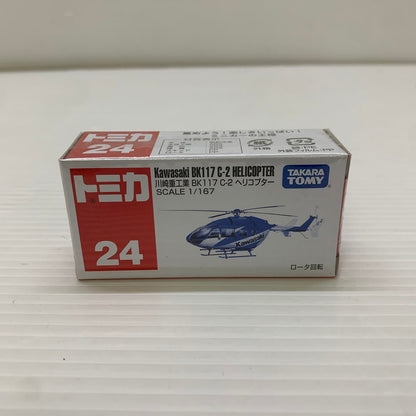 【中古品】 タカラトミー トミカ 川崎重工業 BK117 C-2 ヘリコプター 絶版 未開封 長期保管品 062-251212-AS-14-min 万代Net店